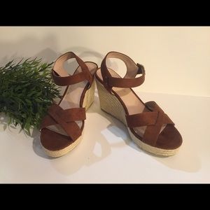 CHARTER CLUB STRAP WEDGES Unused
